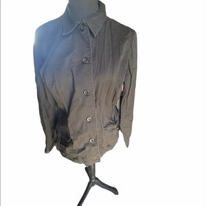 EUC Ladies George Stretch long sleeve blouse. Size 14